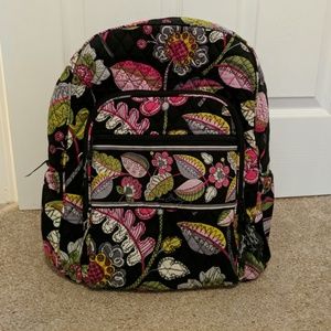 Vera Bradley Moon Blooms Campus Backpack